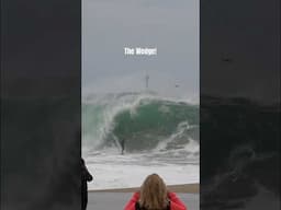 SURFERS CHARGE THE WEDGE PUMPING! #surf #wedge