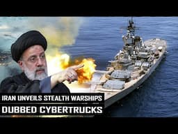 IRAN has unveiled two new stealth warships dubbed Cybertrucks bristling with cruise missiles