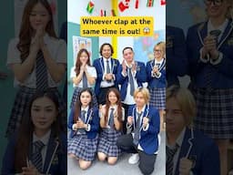 Whoever clap at the same time is out! 😱