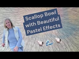 #659 EN: Multiple Pastels Colors Scallop Bowl | #epoxyresin