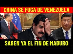 CHINA ACEPTA el FIN de MADURO HOY ANUNCIARON la salida TOTAL