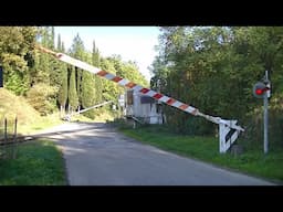 Spoorwegovergang Rapolano Terme (I) // Railroad crossing // Passaggio a livello