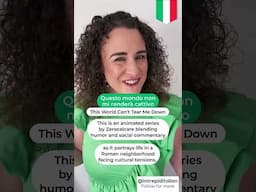 4 Italian shows on Netflix you should watch! Part 2 (Learn Italian)