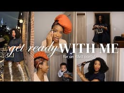 GRWM for an R&B party! Outfit, hair, and makeup | Aisha Beau