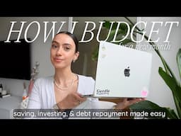 HOW I BUDGET FOR A NEW MONTH + FOR VACATION 💸 my $4,000 budget routine! (June Money Reset)