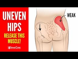 #1 Muscle to Release to Fix Your Pelvic Tilt (Uneven Hips)