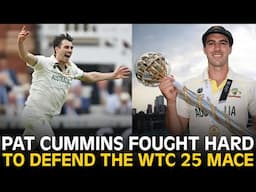Australia’s Captain Pat Cummins Fought Really Hard to Retain the #WTC25 Mace | PCB | MR1K