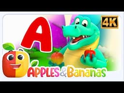 Letter A Story, Down In The Meadow Learning Video For Kids