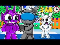 We Caught GRAY SLEEPWALKING at 3AM in Roblox