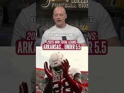Favorite CFB Under: SORRY Arkansas!