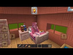 Day in my life! (House tour & Fishing) #minecraft #housetour #kawaii #craftingandbuilding