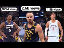 Most viewed players of 2025 but they get increasingly more viral