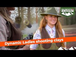 Dynamic Ladies tweed clay shoot