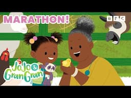 🔴LIVE: Outdoor fun MARATHON | Discover outside! | Nature, Games + MORE | JoJo and Gran Gran official