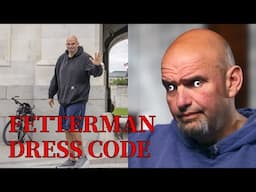 John Fetterman Embarrassed Dressing Like a Slob In Congress