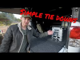 The BEST Way to Strap Down Camping Gear | Truck Camper