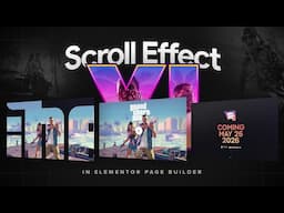 Recreating GTA 6 Landing Page Scrolling Effect in Elementor | Cool SVG Mask Image Reveal Animation