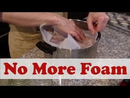 How to Remove Foam from Fresh Jam