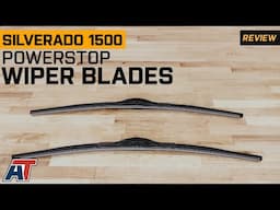 2019-2025 Silverado 1500 PowerStop PowerClear Wiper Blades Review