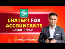 ChatGPT For Accountant Certificate Course - Learn Aritificial Intelligence in Accounting