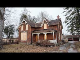 Inside a Gorgeous ABANDONED 1870s Victorian Home (Made a unsettling Discovery)