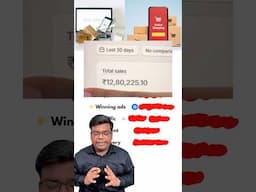 Making 10 Lakhs Ecommerce Business #business #ecommerce #dropshipping