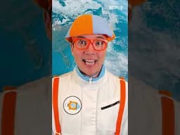 Blippi Goes BLASTOFF!!🚀Learning About Space!🚀#shorts #blippi