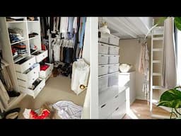 10 Storage layout for a small bedroom