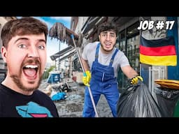 Mr. Beast Challenged Me To Work Jobs All Around The World For 24 Hours!