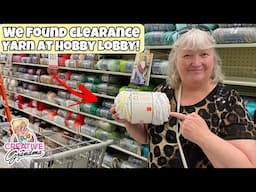 Hobby Lobby Clearance Yarns - What did we find?  #hobbylobby