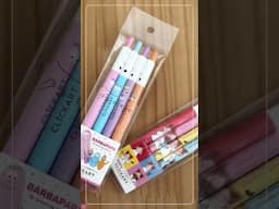 #clickart #pen #stationery #stationerylove #stationeryaddict #รีวิวเครื่องเขียน #文房具  #barbapapa