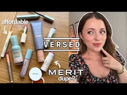 Trying VERSED's New Makeup Line ✨  Affordable "Dupes" for MERIT? HIT or MISS?