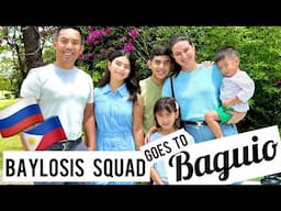 Filipino Russian Family Goes to BAGUIO