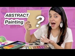 I’m Back With Abstract Painting 🎨😱