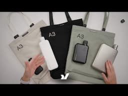 From Bottles to Bags, Memobottle A3 Daily Tote