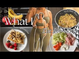 What I Eat In A Day! // Trying New Recipes!