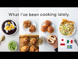 6 Recipes from Around the World. (vegan breakfasts, snacks & pastries)
