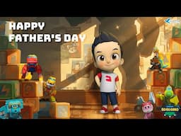 ❤️ Happy Father’s Day to the Bravest Dad in the World! 💪 | GOGODINO Father’s Day Special | Cartoon