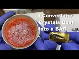 Evaporating GOLD Solution to Drynes Pt3