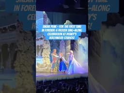 For the First Time in Forever – A Frozen Sing-Along Celebration at Disney’s Hollywood Studios!