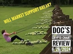 Will Bitcoin Support Break? Crypto Charts with Doc Live at ReadySetCryto ONE 6/26/2024