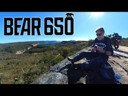 Royal Enfield Bear 650 Blue Mountains Ride to  Mount Hay Testing New Tyres