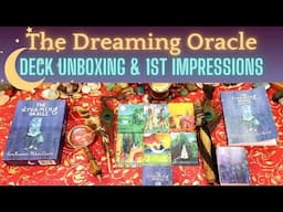 THE DREAMING ORACLE Deck Unboxing | LEARN TO DREAMWORK and Give Intuitive Dream Oracle Readings