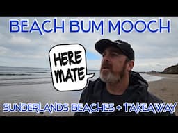 BEACH BUM MOOCH!! Sunderlands beaches, Ryhope to Seaburn walk + takeaway review