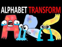 Alphabet Lore But they jumped into a painting (A-Z...)