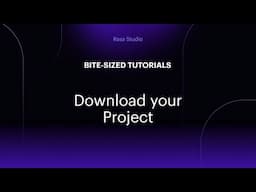 Download your Project