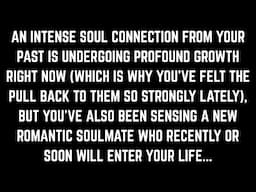 You have 2 romantic suitors in your energy. 1 is connected to the past, 1 is connected to the future