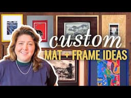 How I Made Old Frames Feel Designed—NOT DIY’d ✨ 20 EASY Framing Tricks