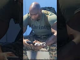 Conman at LAX airport getting money out of passengers his not with US marines