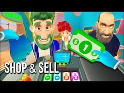 Shop & Sell | Running My Own Supermarket Goes Wrong Almost Immediately
